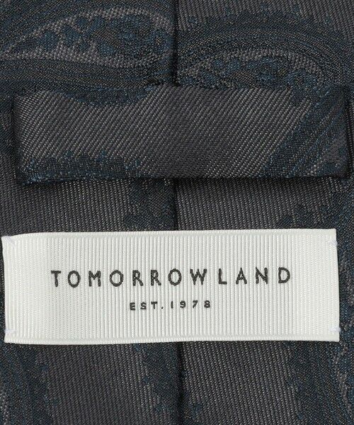 TOMORROWLAND / トゥモローランド ネクタイ | TOMORROWLAND シルクジャガード ペイズリー柄ネクタイ | 詳細3