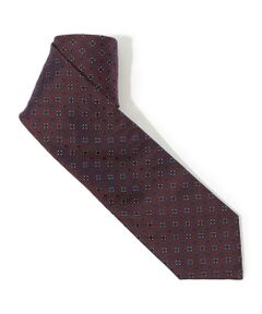 TOMORROWLAND / トゥモローランド ネクタイ | TOMORROWLAND シルクジャガード 小紋柄ネクタイ