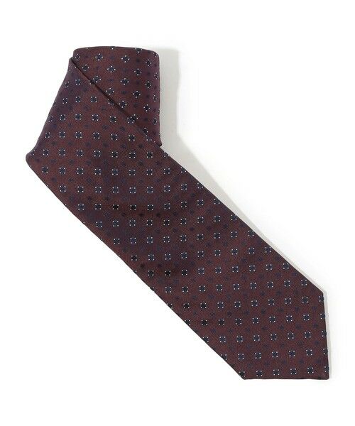 TOMORROWLAND / トゥモローランド ネクタイ | TOMORROWLAND シルクジャガード 小紋柄ネクタイ | 詳細1