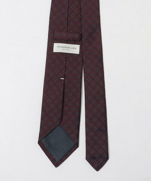 TOMORROWLAND / トゥモローランド ネクタイ | TOMORROWLAND シルクジャガード 小紋柄ネクタイ | 詳細2