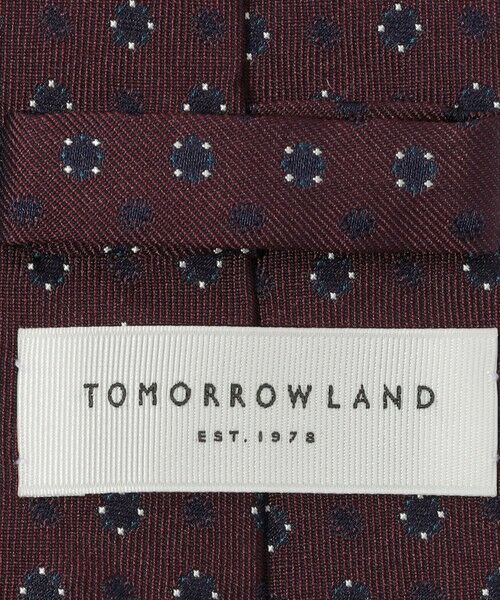 TOMORROWLAND / トゥモローランド ネクタイ | TOMORROWLAND シルクジャガード 小紋柄ネクタイ | 詳細3