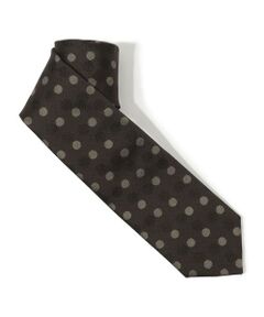 TOMORROWLAND / トゥモローランド ネクタイ | TOMORROWLAND シルクジャガード ドット柄ネクタイ