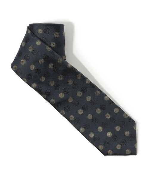 TOMORROWLAND / トゥモローランド ネクタイ | TOMORROWLAND シルクジャガード ドット柄ネクタイ | 詳細1