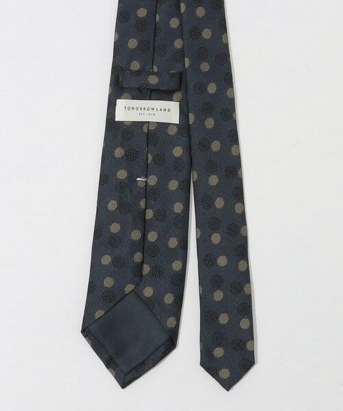 TOMORROWLAND / トゥモローランド ネクタイ | TOMORROWLAND シルクジャガード ドット柄ネクタイ | 詳細2