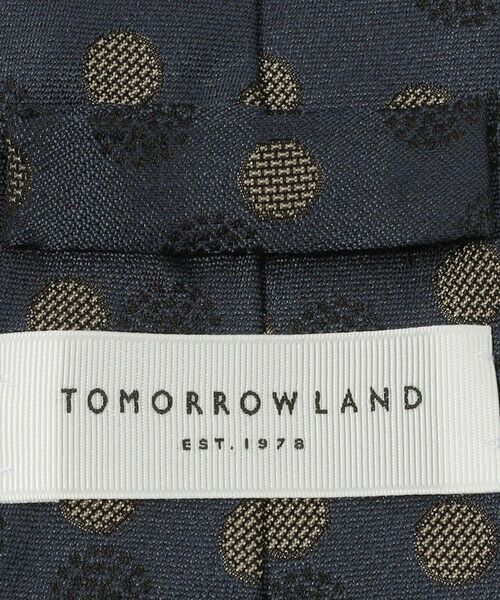 TOMORROWLAND / トゥモローランド ネクタイ | TOMORROWLAND シルクジャガード ドット柄ネクタイ | 詳細3