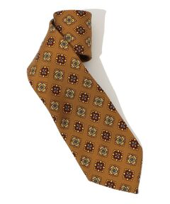 TOMORROWLAND / トゥモローランド ネクタイ | TOMORROWLAND MADE IN ITALY シルクプリント 小紋柄ネクタイ