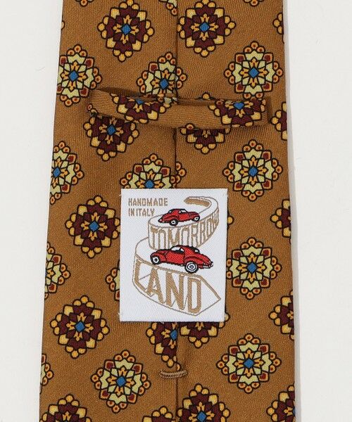 TOMORROWLAND / トゥモローランド ネクタイ | TOMORROWLAND MADE IN ITALY シルクプリント 小紋柄ネクタイ | 詳細3