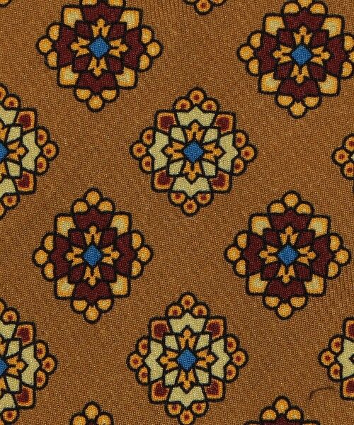 TOMORROWLAND / トゥモローランド ネクタイ | TOMORROWLAND MADE IN ITALY シルクプリント 小紋柄ネクタイ | 詳細4