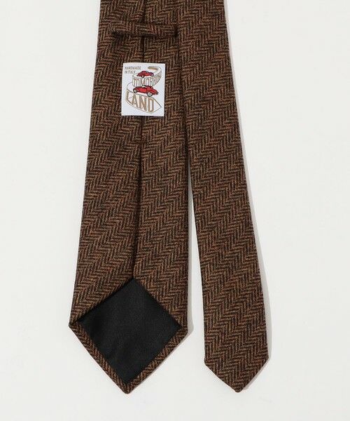 TOMORROWLAND / トゥモローランド ネクタイ | TOMORROWLAND MADE IN ITALY ウールヘリンボーン柄 ネクタイ | 詳細2