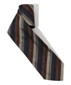 TOMORROWLAND / トゥモローランド ネクタイ | TOMORROWLAND MADE IN ITALY シルクジャガード レジメンタルストライプネクタイ