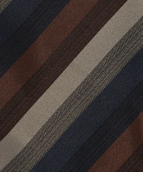 TOMORROWLAND / トゥモローランド ネクタイ | TOMORROWLAND MADE IN ITALY シルクジャガード レジメンタルストライプネクタイ | 詳細4