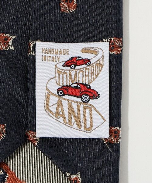 TOMORROWLAND / トゥモローランド ネクタイ | TOMORROWLAND MADE IN ITALY シルクジャガード 小紋柄ネクタイ | 詳細3