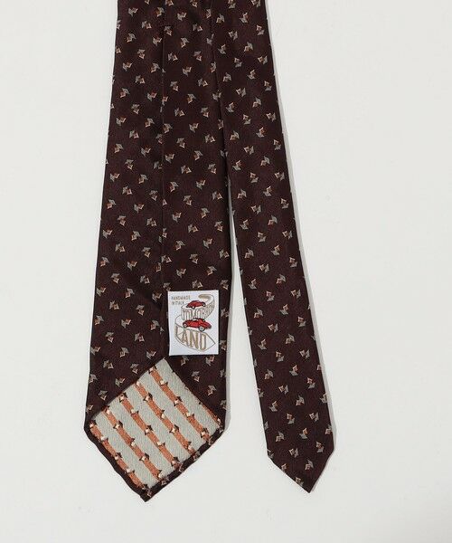 TOMORROWLAND / トゥモローランド ネクタイ | TOMORROWLAND MADE IN ITALY シルクジャガード 小紋柄ネクタイ | 詳細2
