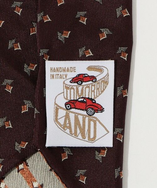 TOMORROWLAND / トゥモローランド ネクタイ | TOMORROWLAND MADE IN ITALY シルクジャガード 小紋柄ネクタイ | 詳細3