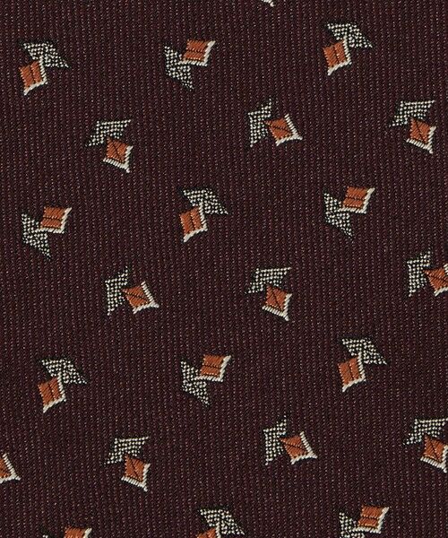 TOMORROWLAND / トゥモローランド ネクタイ | TOMORROWLAND MADE IN ITALY シルクジャガード 小紋柄ネクタイ | 詳細4