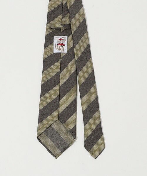TOMORROWLAND / トゥモローランド ネクタイ | TOMORROWLAND MADE IN ITALY シルクジャガード レジメンタルストライプネクタイ | 詳細2