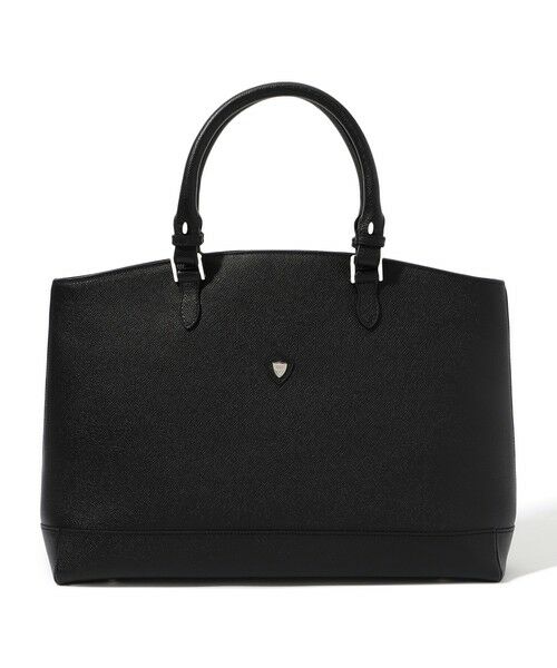 TOMORROWLAND / トゥモローランド ビジネスバッグ | Chambord Sellier LIL BRIEF エンボスレザーブリーフトート KAMPER（19 ブラック）