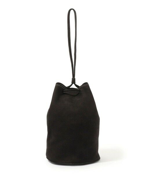 TOMORROWLAND/トゥモローランド 【別注】Charles et Charlus Escalaヌバックレザー 巾着バッグ 19 ブラック(Noir) F TOMORROWLAND/トゥモローランド 【別注】Charles et Charlus Escalaヌバックレザー 巾着バッグ 19 ブラック(Noir) F