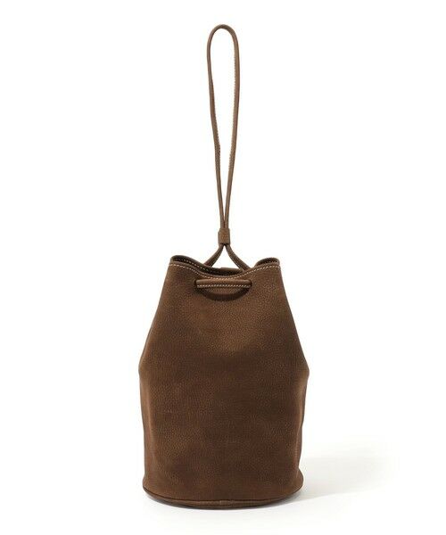 TOMORROWLAND / トゥモローランド ハンドバッグ | 【別注】Charles et Charlus Escalaヌバックレザー 巾着バッグ | 詳細1