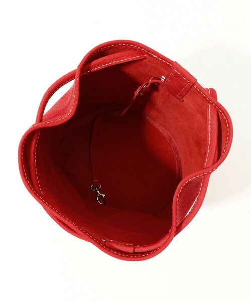 TOMORROWLAND / トゥモローランド ハンドバッグ | 【別注】Charles et Charlus Escalaヌバックレザー 巾着バッグ | 詳細10