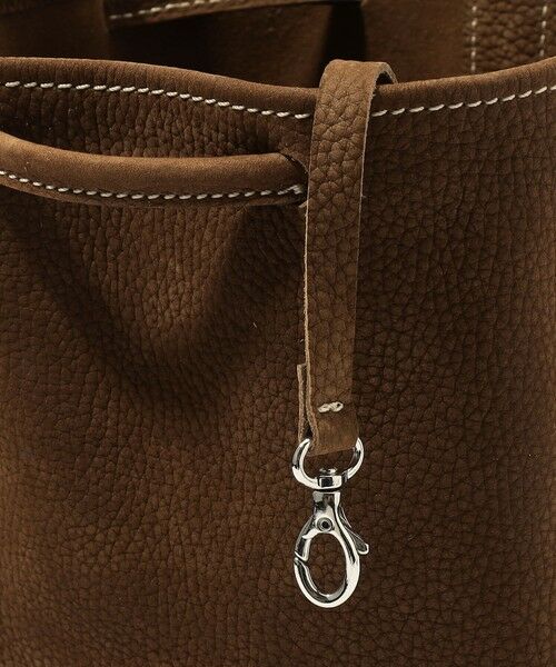 TOMORROWLAND / トゥモローランド ハンドバッグ | 【別注】Charles et Charlus Escalaヌバックレザー 巾着バッグ | 詳細7