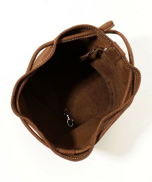 TOMORROWLAND / トゥモローランド ハンドバッグ | 【別注】Charles et Charlus Escalaヌバックレザー 巾着バッグ | 詳細8