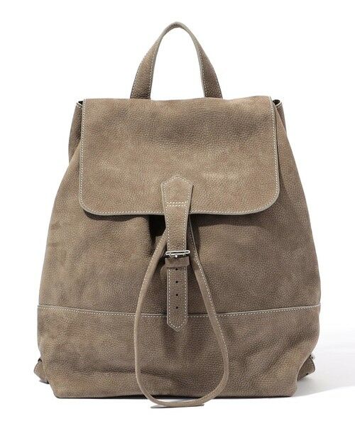 TOMORROWLAND / トゥモローランド リュック・バックパック | 【別注】Charles et Charlus Marcel ヌバックレザー バックパック（53 ベージュ（Taupe））