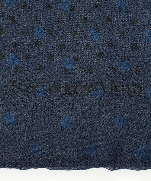 TOMORROWLAND / トゥモローランド バンダナ・スカーフ | TOMORROWLAND ウール ドットプリントスカーフ | 詳細4