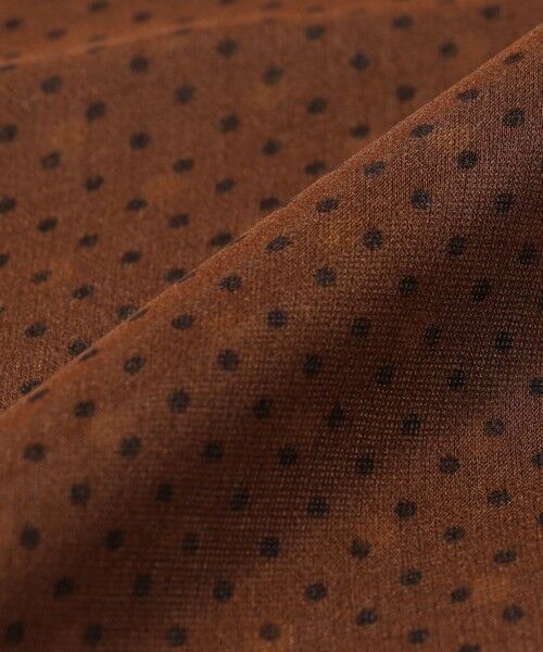 TOMORROWLAND / トゥモローランド バンダナ・スカーフ | TOMORROWLAND ウール ドットプリントスカーフ | 詳細7