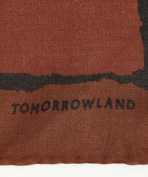 TOMORROWLAND / トゥモローランド バンダナ・スカーフ | TOMORROWLAND ウール プリントスカーフ | 詳細4
