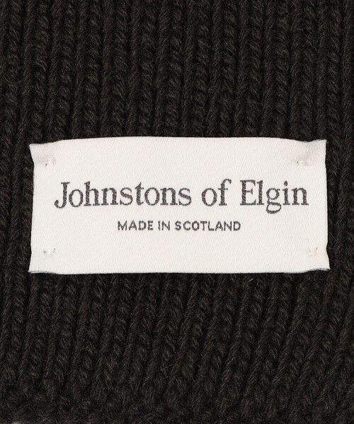 TOMORROWLAND / トゥモローランド マフラー・ショール・スヌード・ストール | Johnstons of Elgin カシミヤ リブニットマフラー | 詳細3