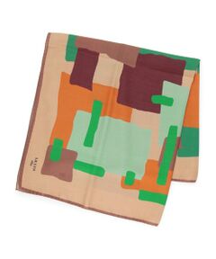 TOMORROWLAND / トゥモローランド バンダナ・スカーフ | LE LYS ウールシルク プリントスカーフ