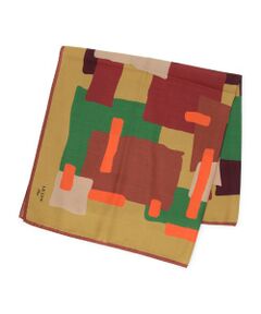 TOMORROWLAND / トゥモローランド バンダナ・スカーフ | LE LYS ウールシルク プリントスカーフ