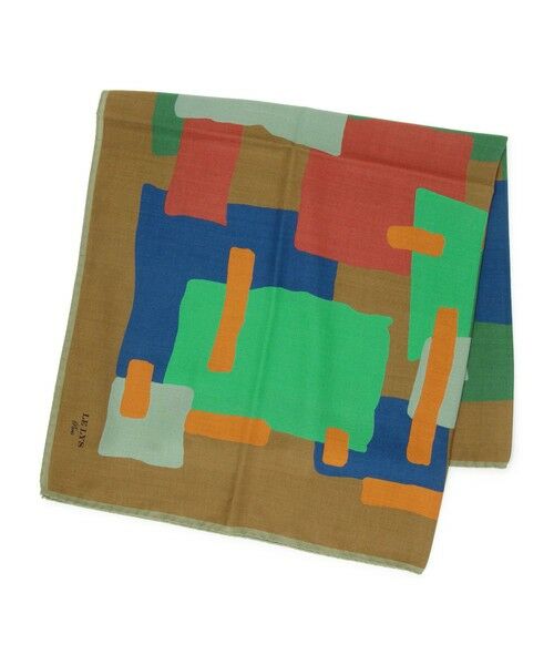 TOMORROWLAND / トゥモローランド バンダナ・スカーフ | LE LYS ウールシルク プリントスカーフ | 詳細1