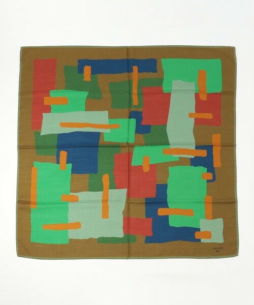 TOMORROWLAND / トゥモローランド バンダナ・スカーフ | LE LYS ウールシルク プリントスカーフ | 詳細2