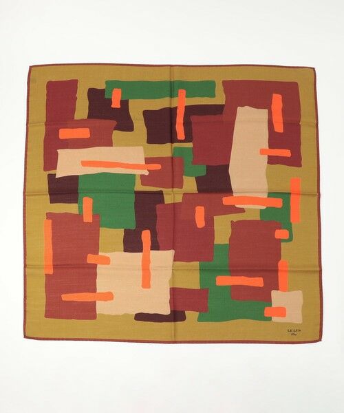 TOMORROWLAND / トゥモローランド バンダナ・スカーフ | LE LYS ウールシルク プリントスカーフ | 詳細8