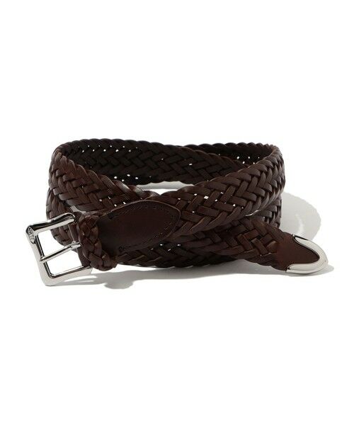 TOMORROWLAND/トゥモローランド J&M DAVIDSON ENVELOPE BUCKLE TIP END 25MM 49 ダークブラウン 85 TOMORROWLAND/トゥモローランド J&M DAVIDSON ENVELOPE BUCKLE TIP END 25MM 49 ダークブラウン 85