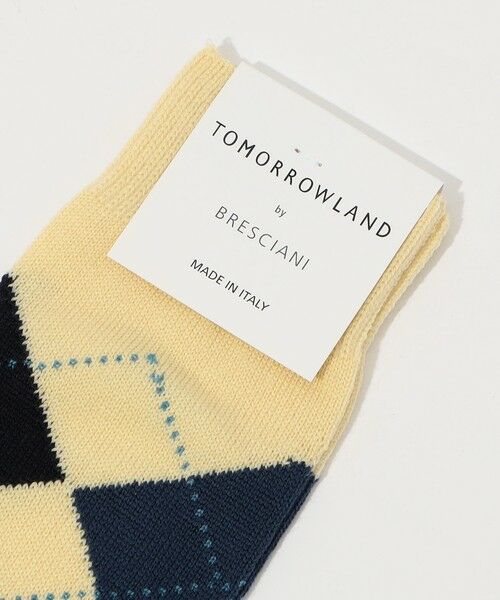 TOMORROWLAND / トゥモローランド ソックス | BRESCIANI ウールナイロン アーガイルソックス | 詳細2