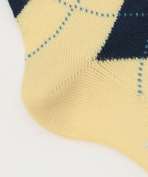 TOMORROWLAND / トゥモローランド ソックス | BRESCIANI ウールナイロン アーガイルソックス | 詳細3