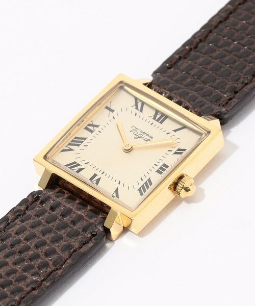 TOMORROWLAND / トゥモローランド その他 | 【別注】VAGUE WATCH Carre Piece リザードベルト クォーツウォッチ | 詳細3