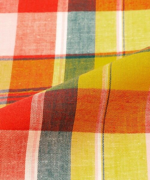 TOMORROWLAND / トゥモローランド ハンカチ | TOMORROWLAND コットンリネン チェックハンカチ | 詳細5