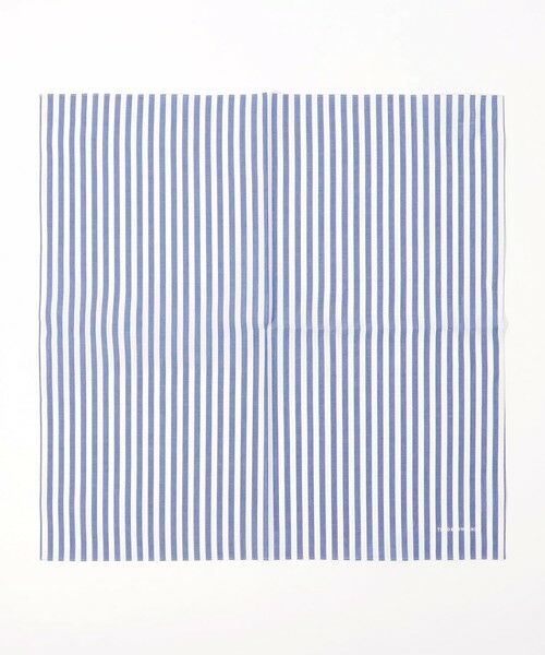 TOMORROWLAND / トゥモローランド ハンカチ | TOMORROWLAND コットンストライプハンカチ | 詳細2