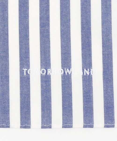TOMORROWLAND / トゥモローランド ハンカチ | TOMORROWLAND コットンストライプハンカチ | 詳細4