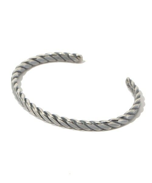 TOMORROWLAND / トゥモローランド ブレスレット・バングル | STUDEBAKER METALS PLAIT CUFF ツイスト シルバーバングル | 詳細1