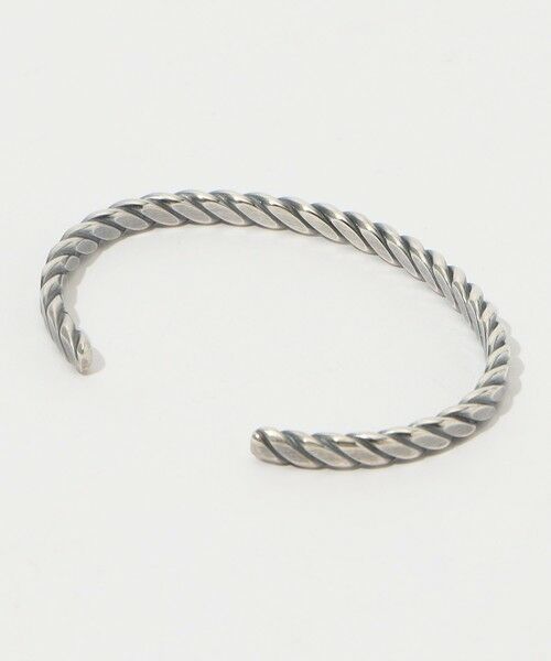 TOMORROWLAND / トゥモローランド ブレスレット・バングル | STUDEBAKER METALS PLAIT CUFF ツイスト シルバーバングル | 詳細2