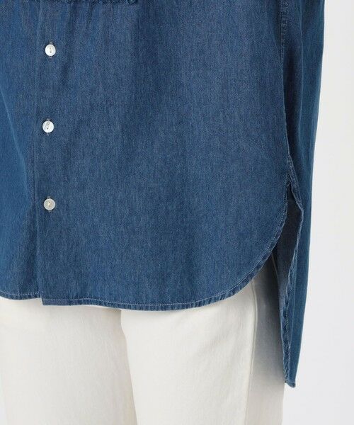 TOMORROWLAND / トゥモローランド シャツ・ブラウス（半袖以外） | ラインエンブロイダリー ピンタックシャツ | 詳細8