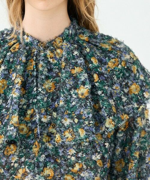 TOMORROWLAND / トゥモローランド シャツ・ブラウス（半袖以外） | ラメカットジャカード ワイドカラーブラウス | 詳細5