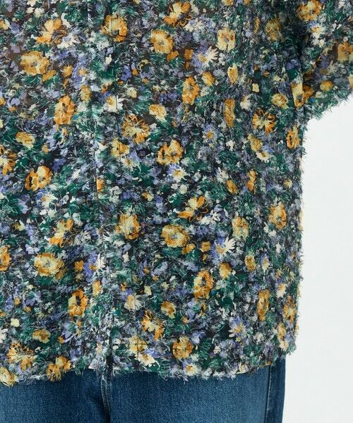 TOMORROWLAND / トゥモローランド シャツ・ブラウス（半袖以外） | ラメカットジャカード ワイドカラーブラウス | 詳細7