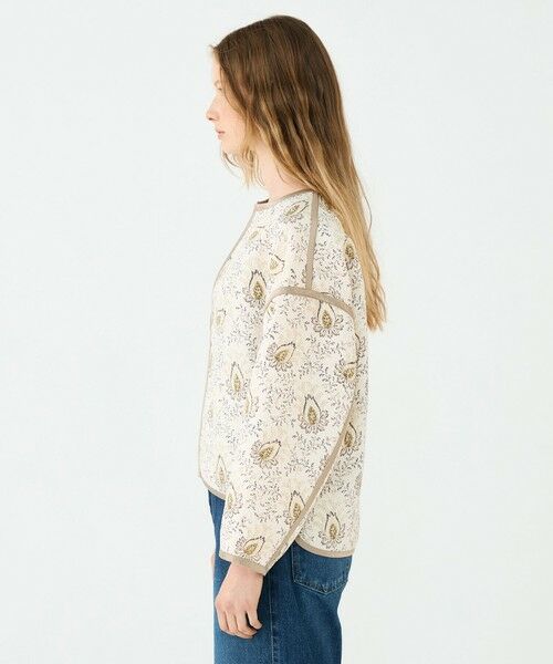 TOMORROWLAND / トゥモローランド ブルゾン | ポリエステルプリント クルーネックブルゾン | 詳細4