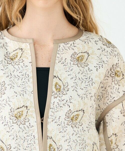 TOMORROWLAND / トゥモローランド ブルゾン | ポリエステルプリント クルーネックブルゾン | 詳細7